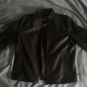 Michael kors leather jacket